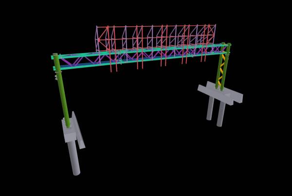 Pacific Motorway – Gantry